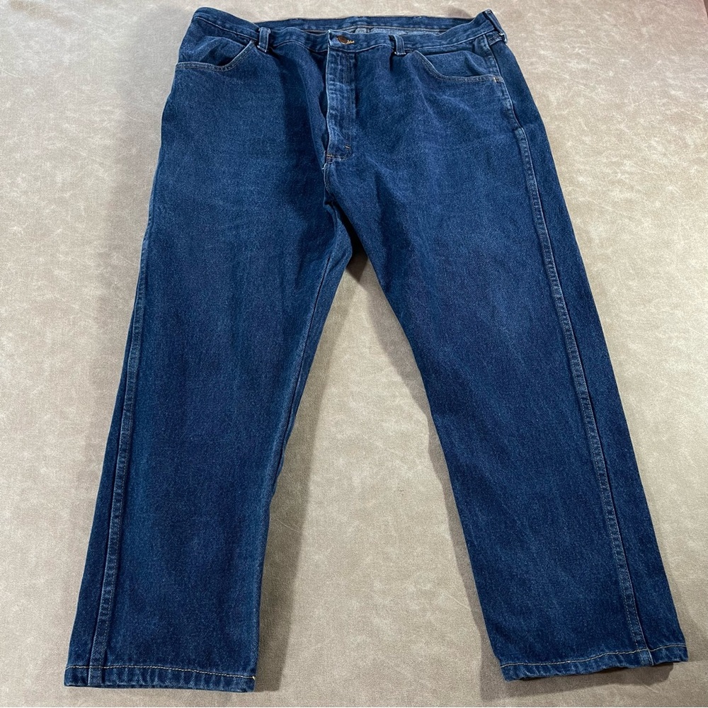Wrangler Rustler Straight Medium Wash Jeans 42x30